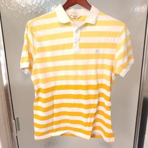 Penguin men's Striped polo SIZE L